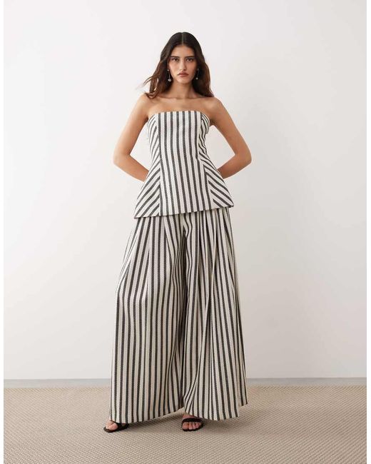 ARRANGE Multicolor Wide Leg Trouser Co-ord