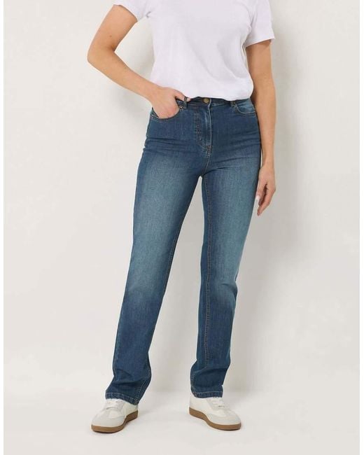 Long Tall Sally Blue Straight Leg Jeans