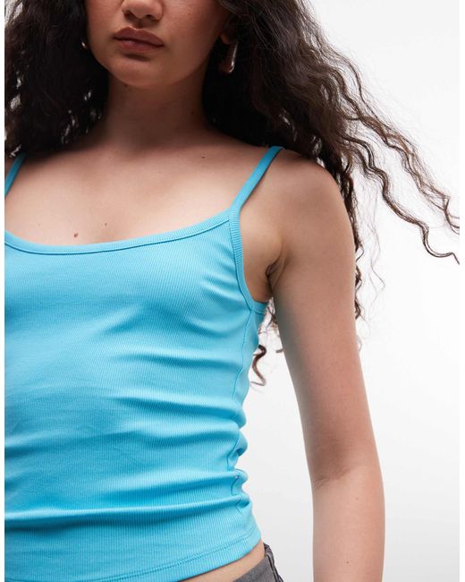 Collusion Blue Rib Cami