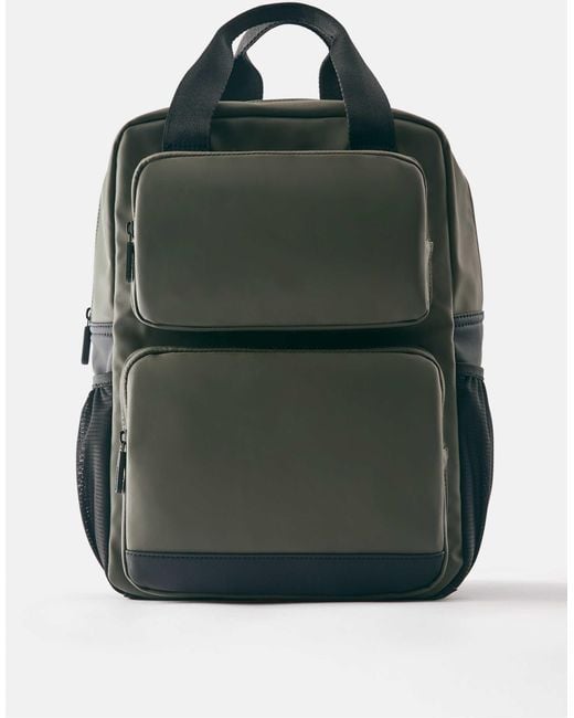 Pull&Bear Rucksack in Green für Herren