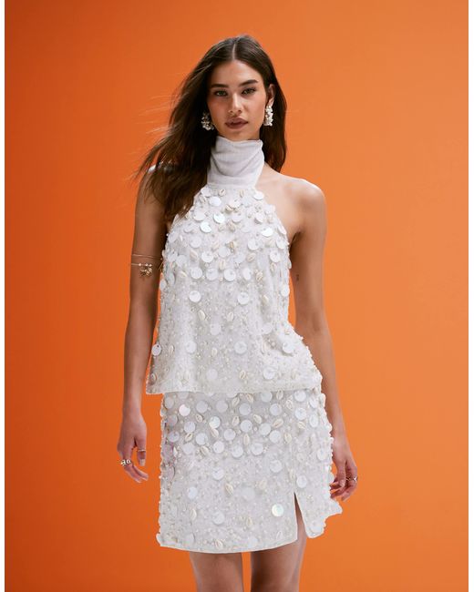 ASOS White – minirock