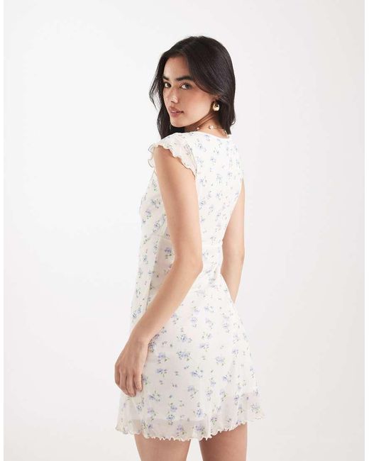 Vestito Da Giorno Corto di New Look in White