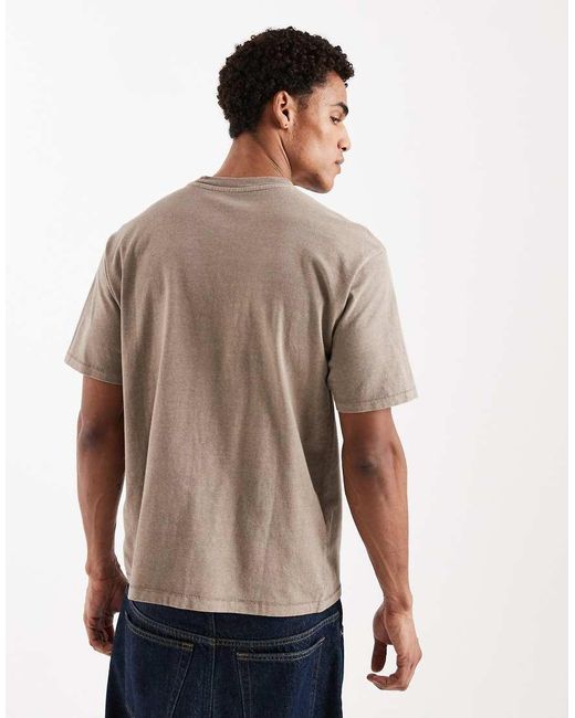 Levi's Natural Red Tab Garment Dye Vintage T-shirt for men