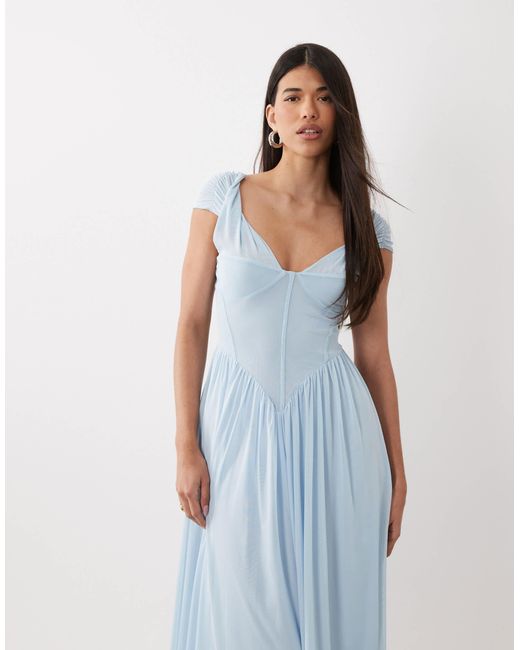 womens blue evening dresses V Neck Ladies Long Elegant Midnight Royal Blue Gown Dress Mothers Day Matching Dresses, COLOR:Nude Multi boho black wedding dress