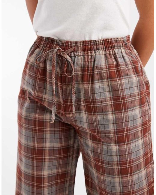 Daisy Street Blue Pull On Drawstring Trouser