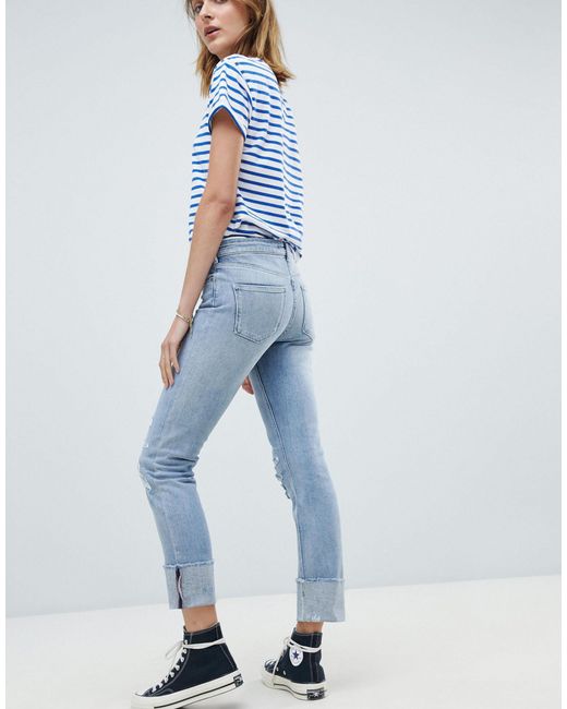 supreme ripped jeans