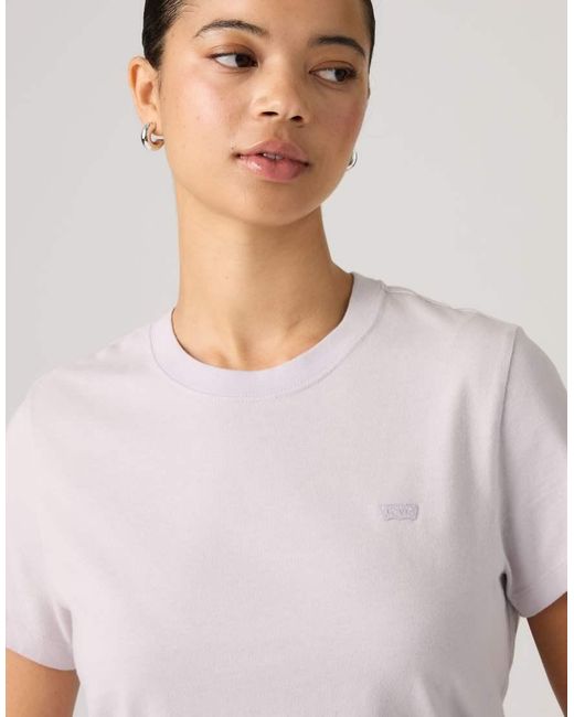 Levi's White Favorite Cotton T-Shirt
