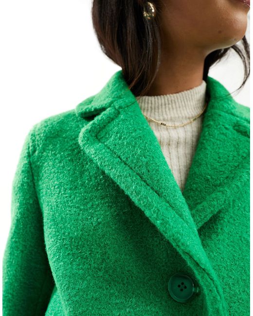Abrigo verde luminoso con 2 botones college Helene Berman de color Green