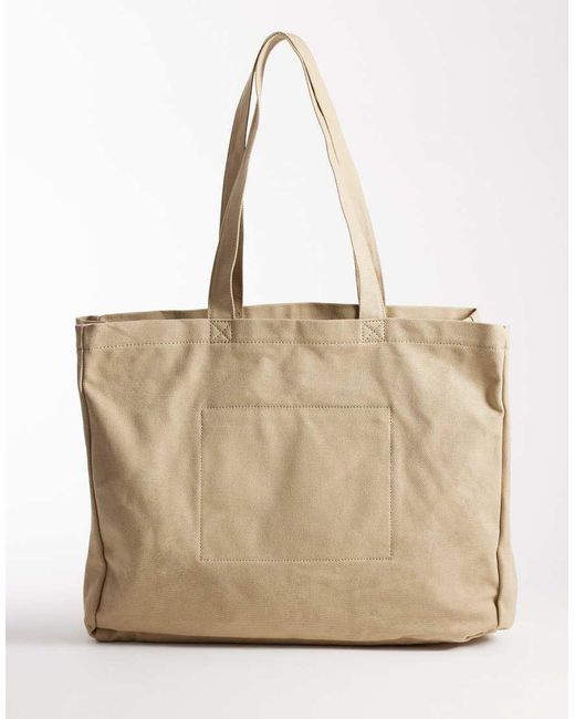 Polo Ralph Lauren Natural Embroidered Canvas Tote for men