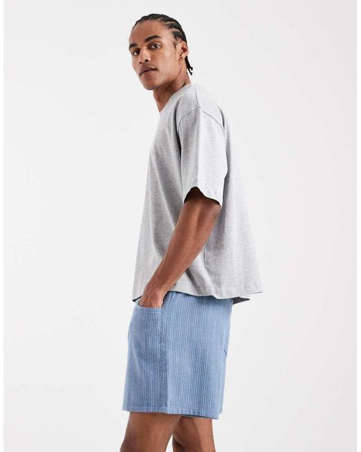 ASOS White Shorter Length Shorts for men