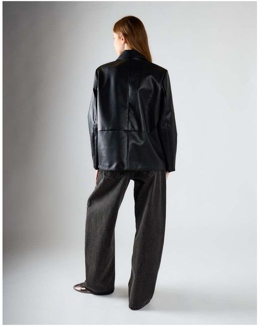 Glamorous Black High Waist Wide Leg Jeans