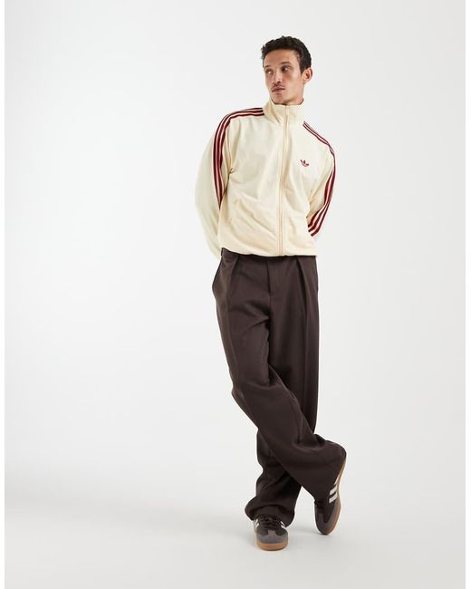 Adidas Originals Natural Firebird Track Top for men