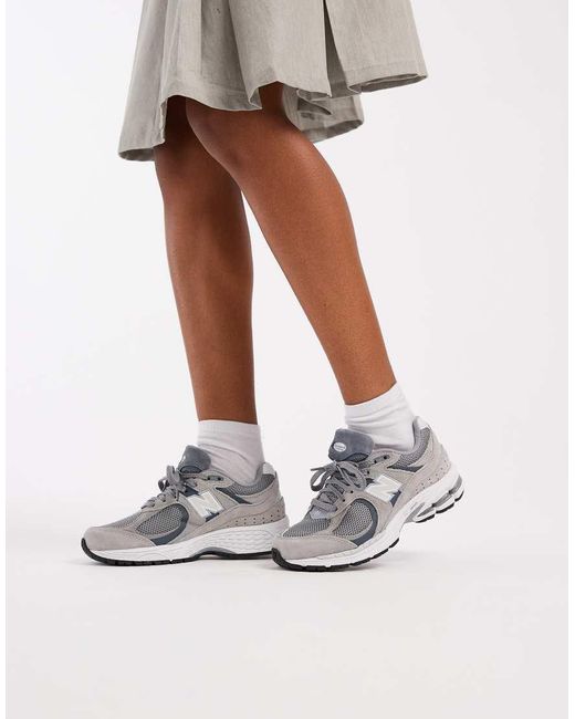 New Balance White 2002 Trainers