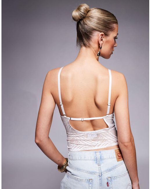 Kayla - top OW Collection en coloris Gray