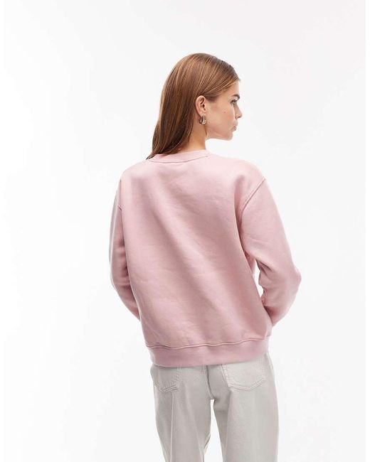 Levi's Pink Everyday Sweatshirt With Graphic Logo