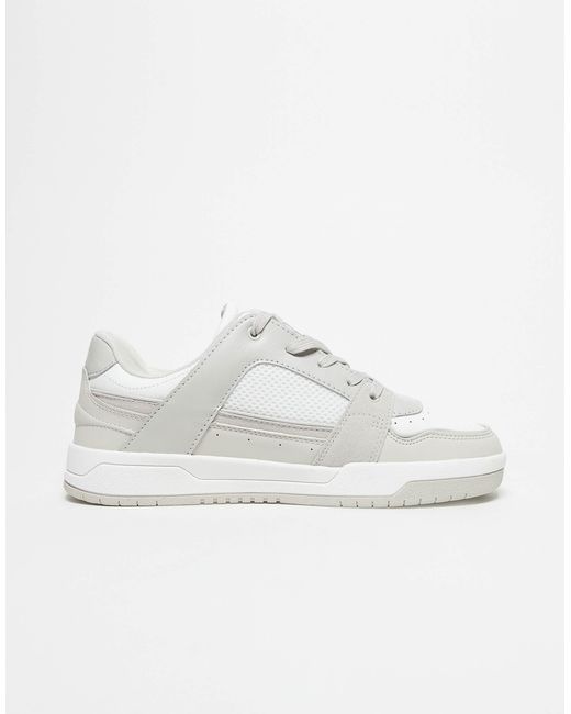 ASOS Blue Multi Panelled Trainers for men