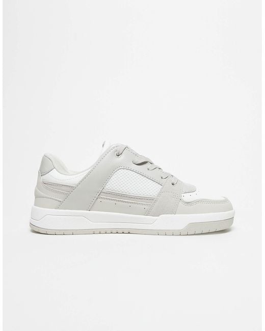 ASOS Blue Multi Panelled Trainers for men