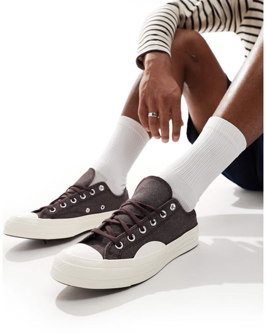 Chuck 70 ox - baskets Converse pour homme en coloris White