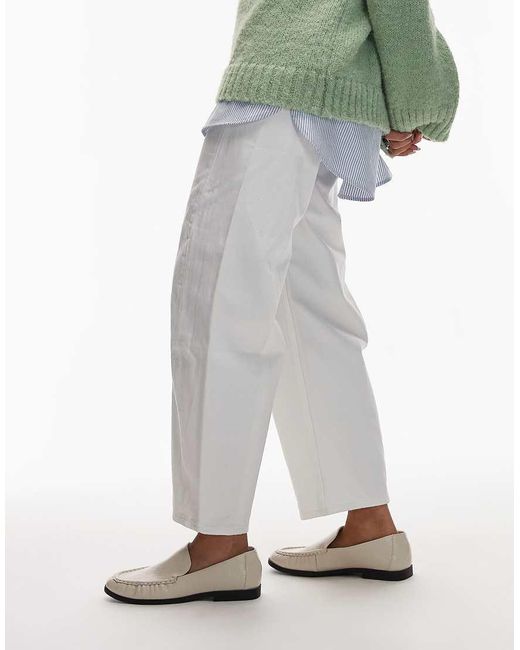 Vaqueros Capri Blanco Invierno De Pernera Barrel Bloom De ARKET de color White