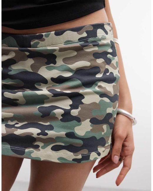 Collusion White Mini Skort