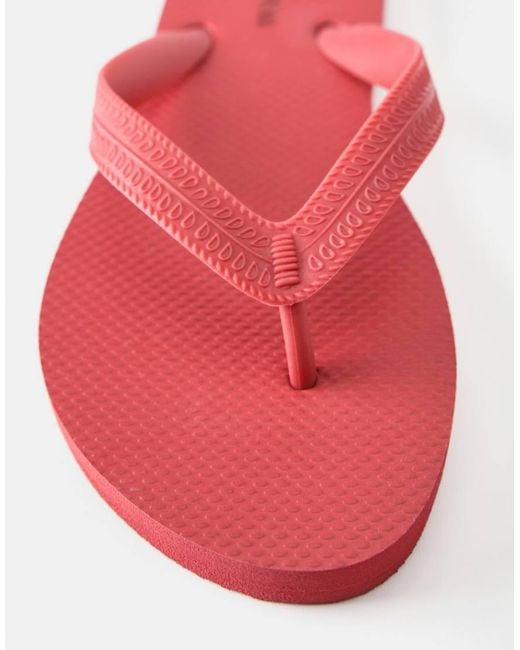 Pull&Bear Pink Flat Sandals