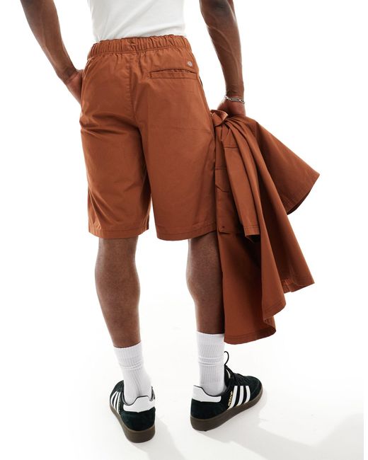 Pantalones cortos marrón tostado fisherville Dickies de hombre de color Brown