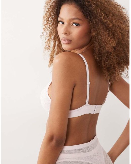 Spanx Natural Supersmooth Day To Date Night Invisible Lace Bralette