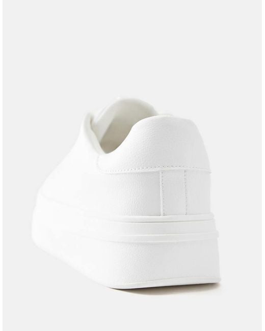 Pull&Bear White Casual Chunky Trainers for men