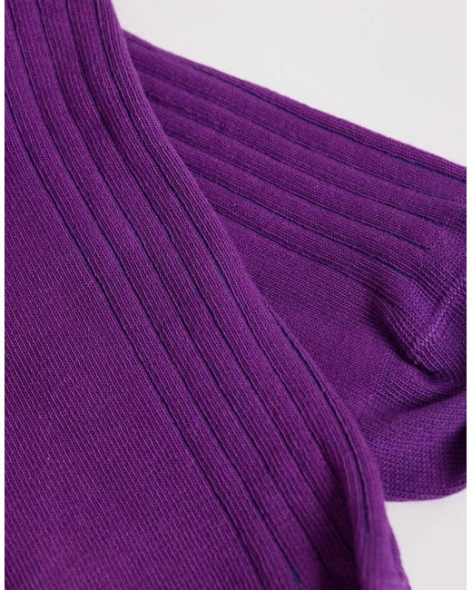ASOS Purple Super Soft Ankle Socks