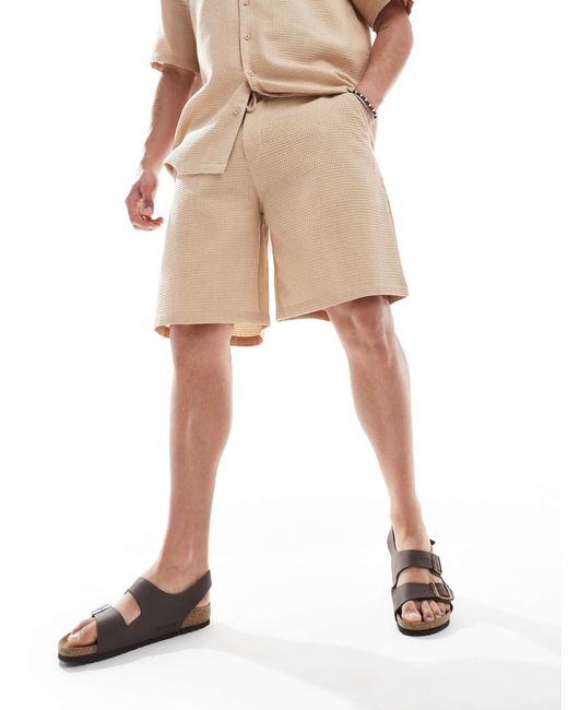 Sol Beach – strand-shorts in Natural für Herren