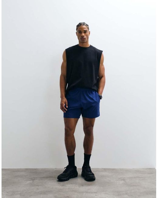 Abercrombie & Fitch Blue Ypb Lightweight Workout Shorts for men