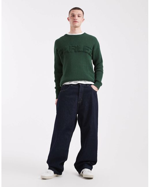 Parlez – strickpullover in Green für Herren
