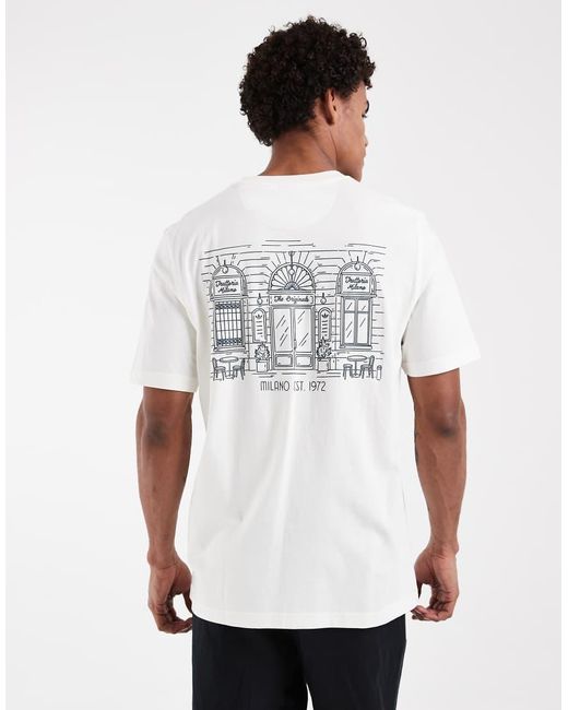 Adidas Originals White Milan T-shirt