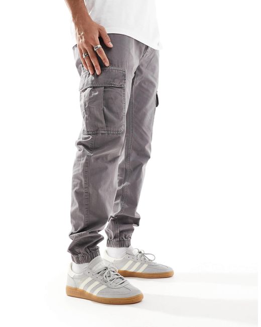 Tommy Hilfiger White Ryan Cargo Trousers for men