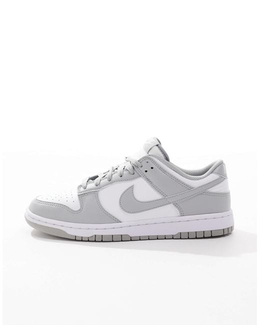 Nike White Dunk Low Retro Unisex Trainers for men