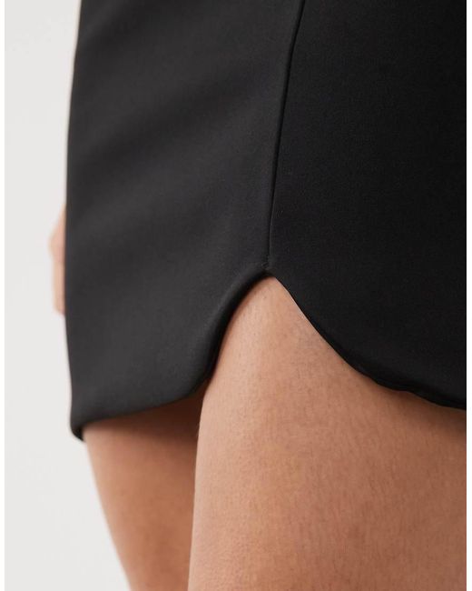 ASOS Black A Line Mini Skirt
