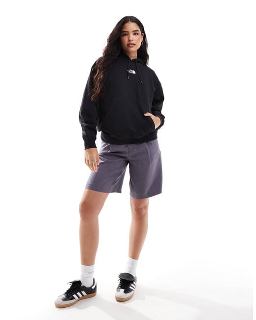 The North Face Black – essential – oversize-kapuzenpullover
