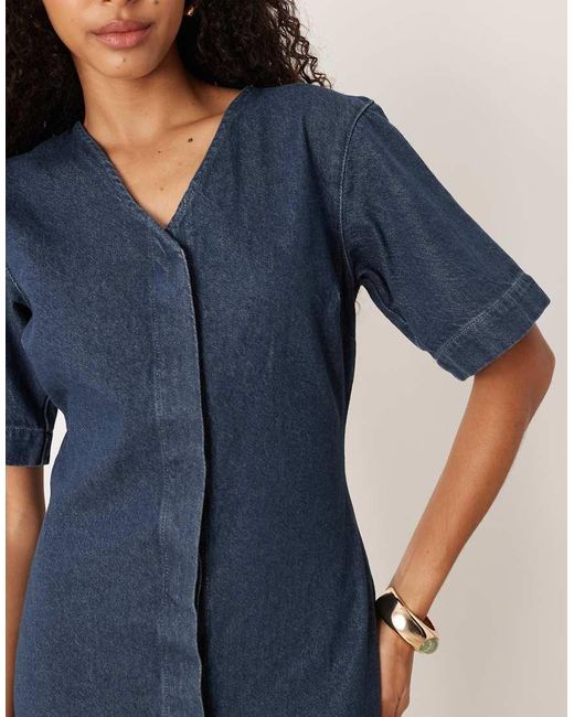 Vestito Corto di ASOS in Blue