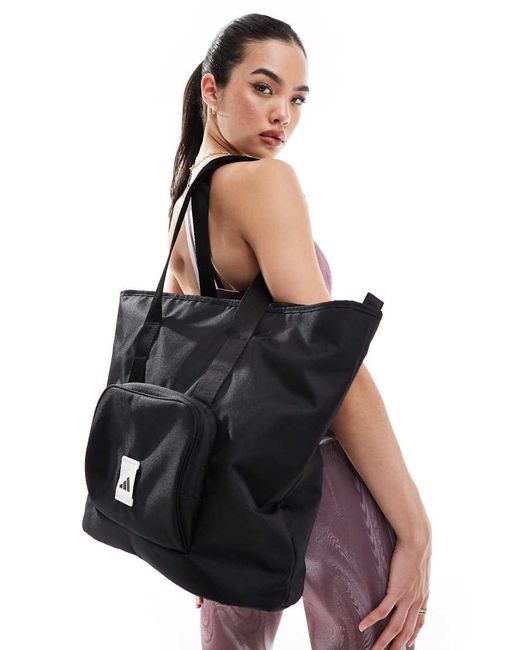 adidas Originals Adidas Training Tote Bag in Black Lyst UK