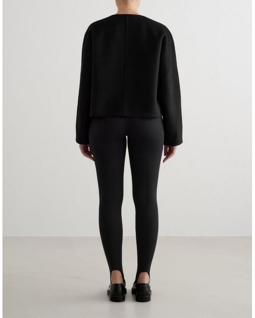 Aim'n Black Wool Sweatshirt