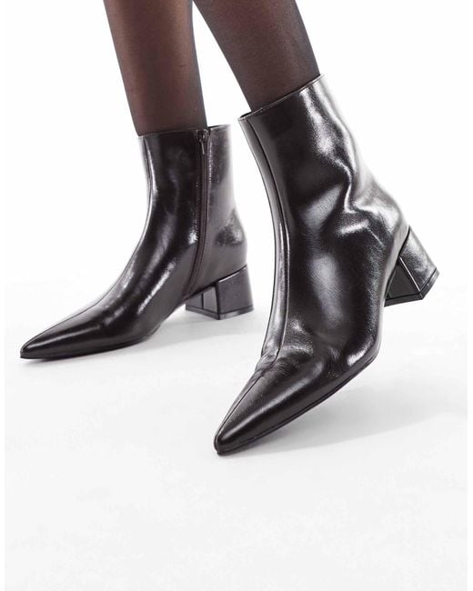 Schuh Black Bridget Heeled Ankle Boots