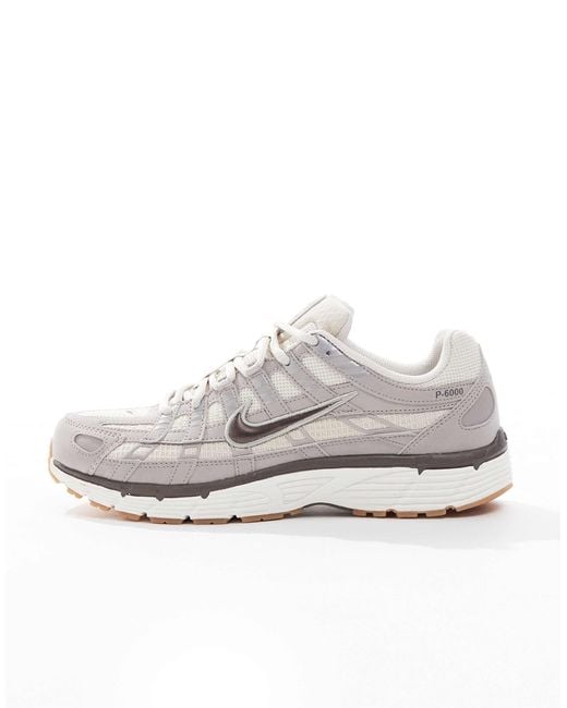 Nike Gray P-6000 Trainers