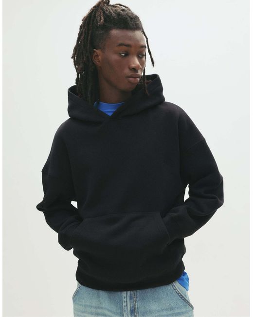 Pull&Bear – stwd – kapuzenpullover in Black für Herren