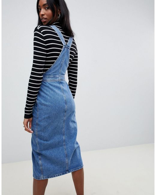ASOS Asos Design Tall Denim Midi 