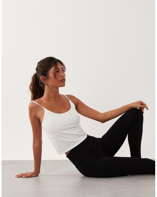 4505 White Plush Ultra Soft Lightweight Layering Vest