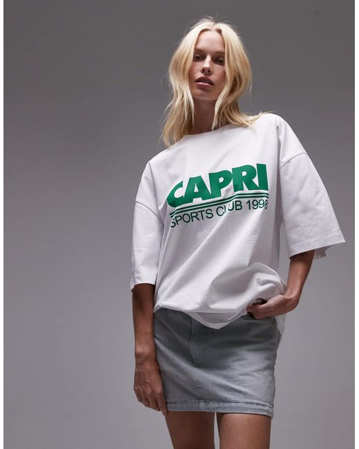 TOPSHOP Gray – oversize-t-shirt