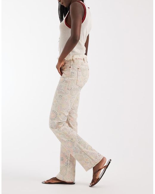 Vaqueros De Corte Bootcut Con De Wrangler de color Natural