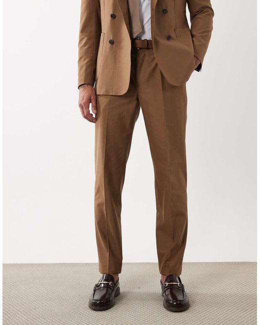 Mango Natural Oasis Tailored Trouser Co-Ord for men