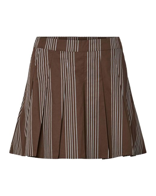 Mini-jupe - marron Pieces en coloris Brown