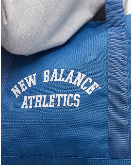 New Balance – tragetasche aus canvas in Blue für Herren
